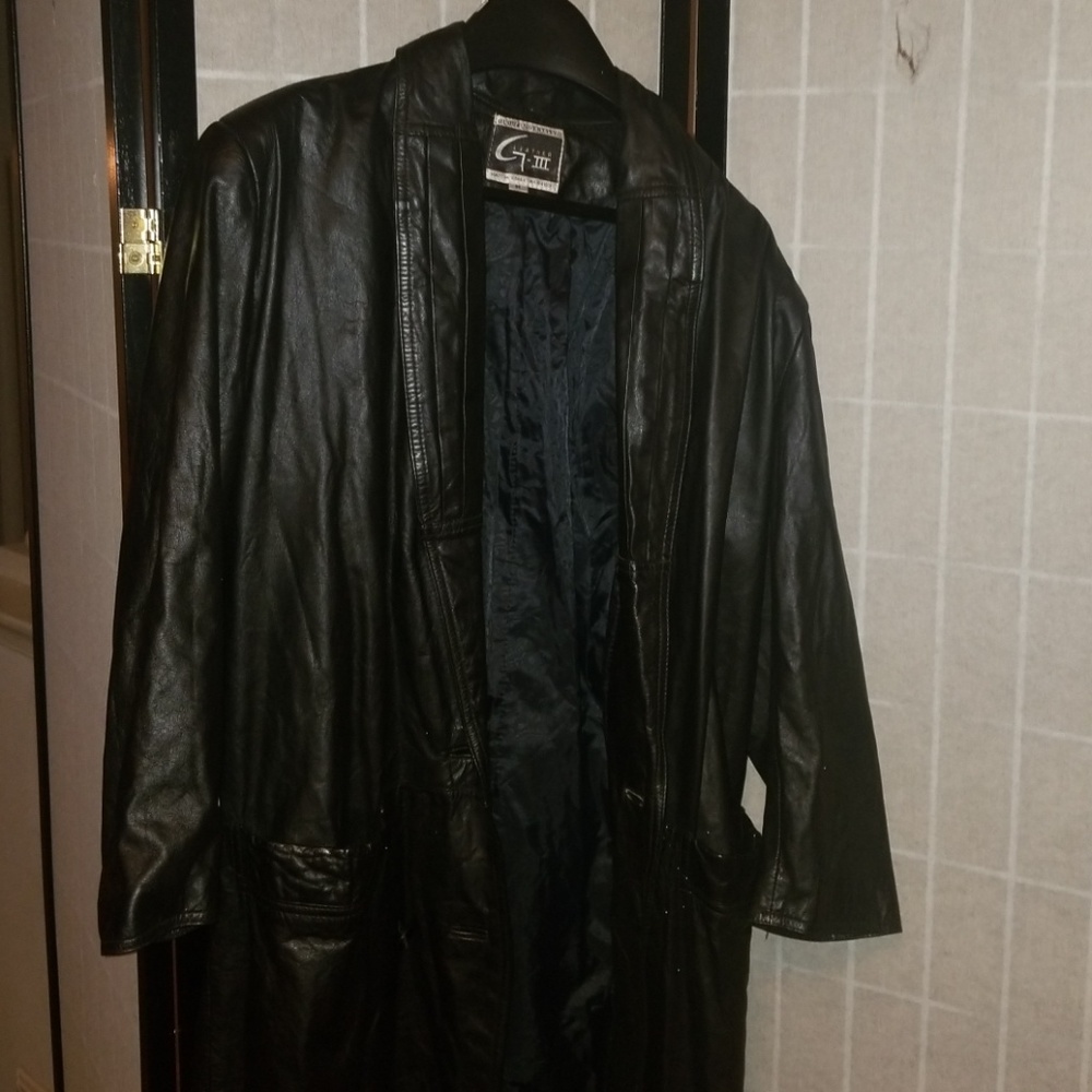 Leather Coat